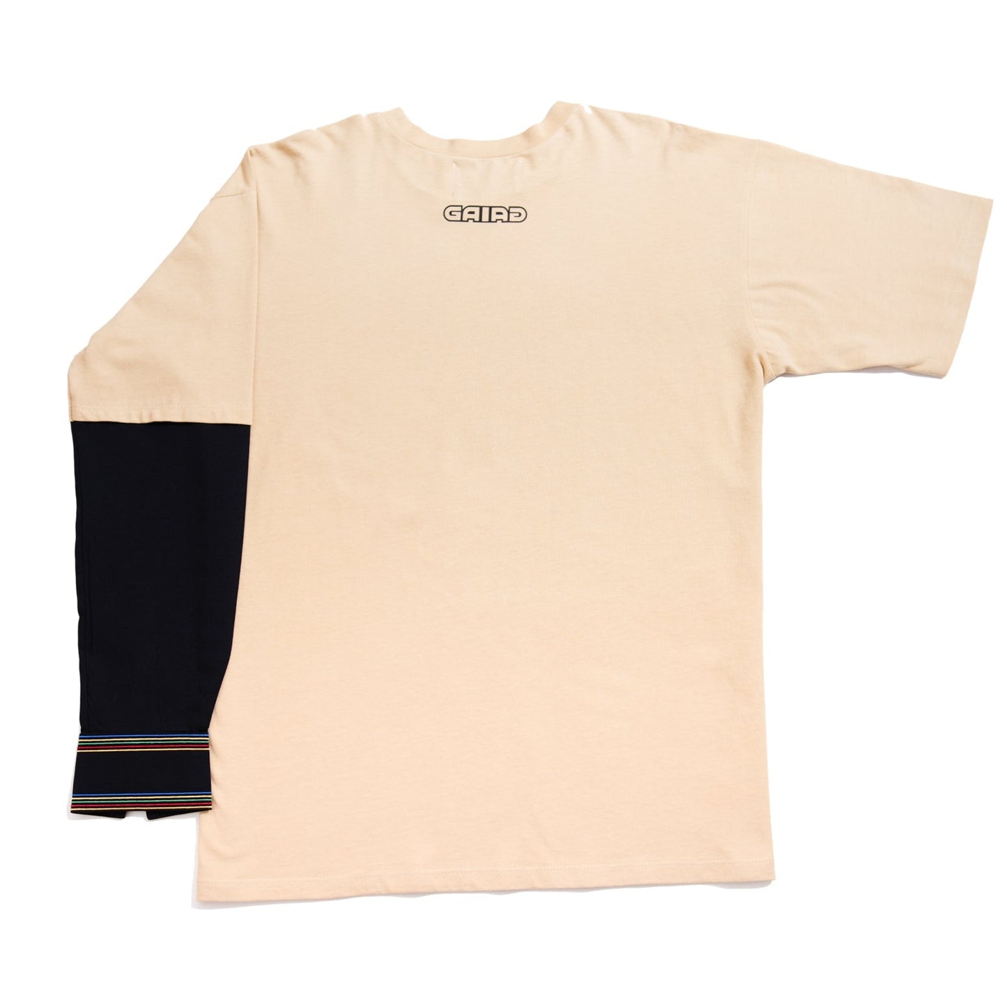 COSMOPOLIS II ASYMMETRIC SLEEVE TEE