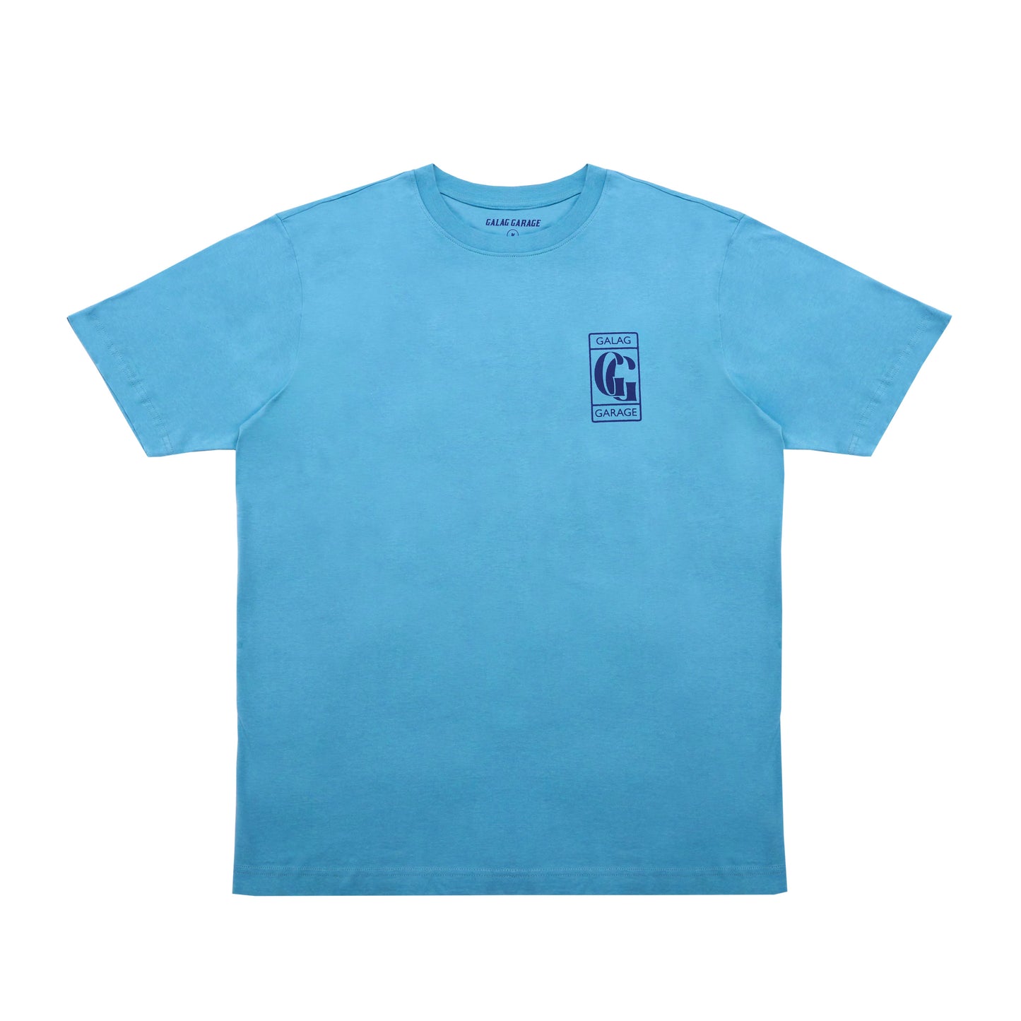 GALAG GARAGE TEE - LIGHT BLUE