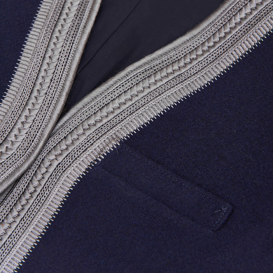 BISHT COAT - NAVY