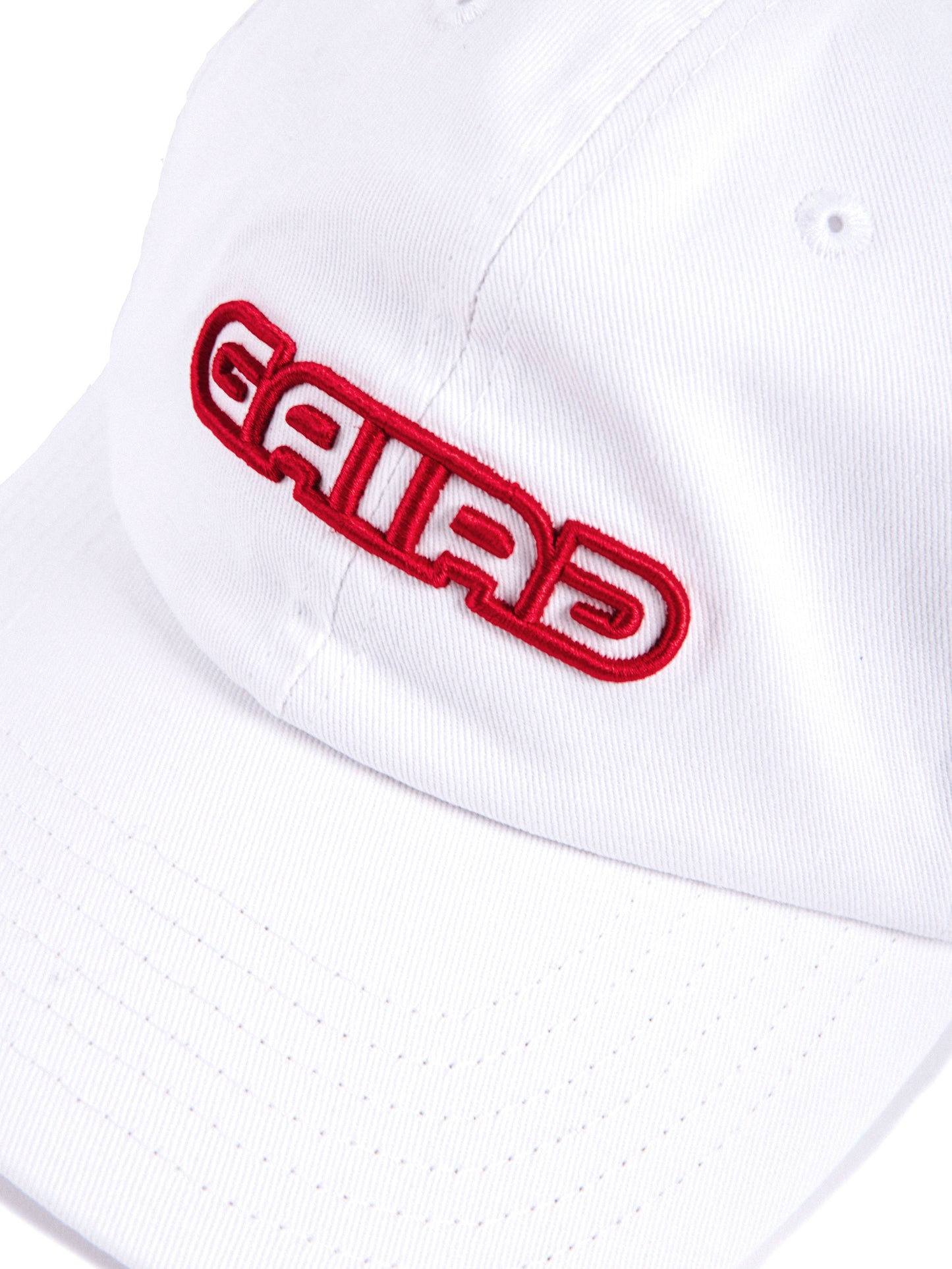 WHITE LONG STRAP HAT
