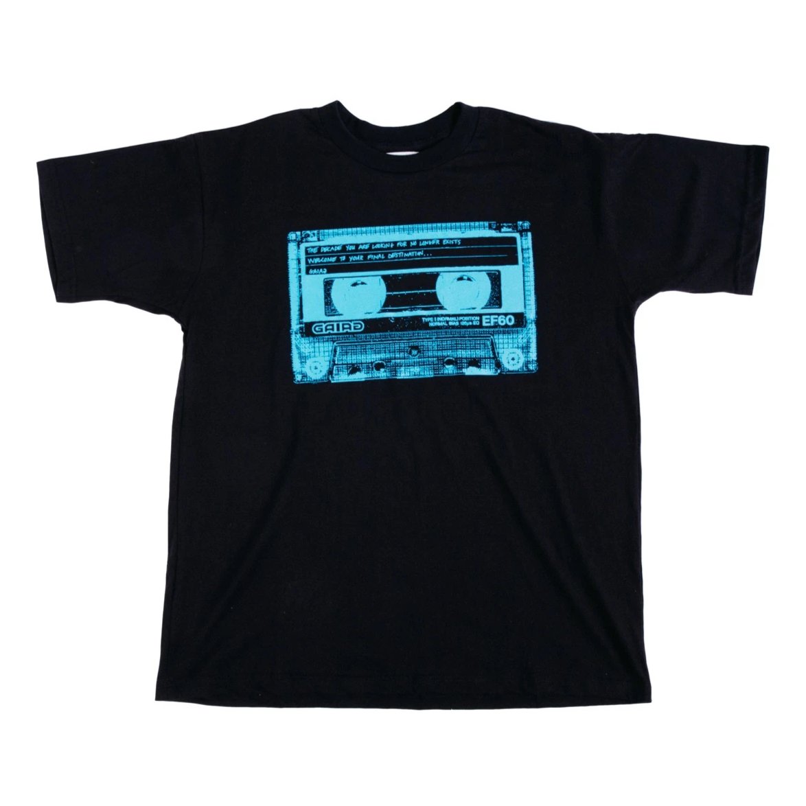 "THE DECADE YOU ARE LOOKING FOR" BLACK SHORT SLEEVE TEE