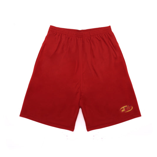TRUCK STOP SHORTS - FIRE RED