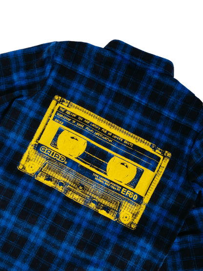 "THE DECADE YOU ARE LOOKING FOR..." PLAID FLANNEL SHIRT
